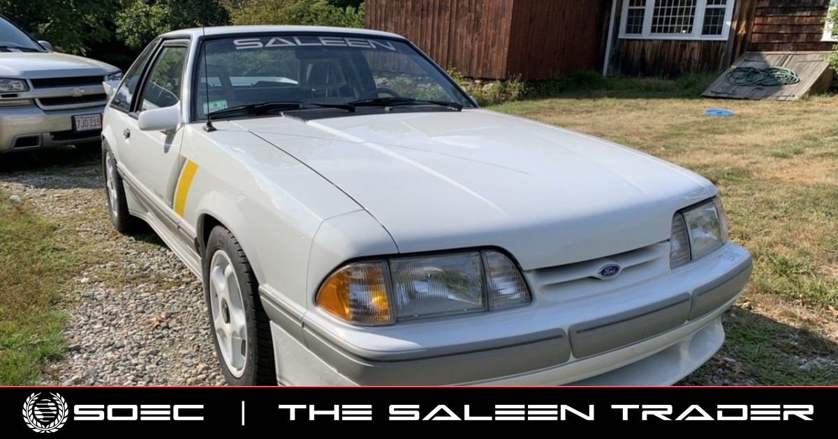 1989 Mustang Saleen Parts
